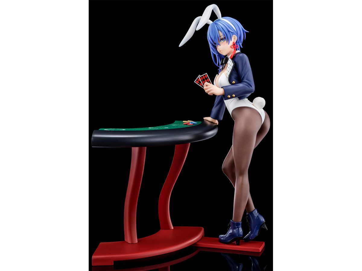 The Demon Sword Master of Excalibur Academy: Sakuya Sieglinde Lazuli Blue Bunny Figure with Nip Slip Gimmick System