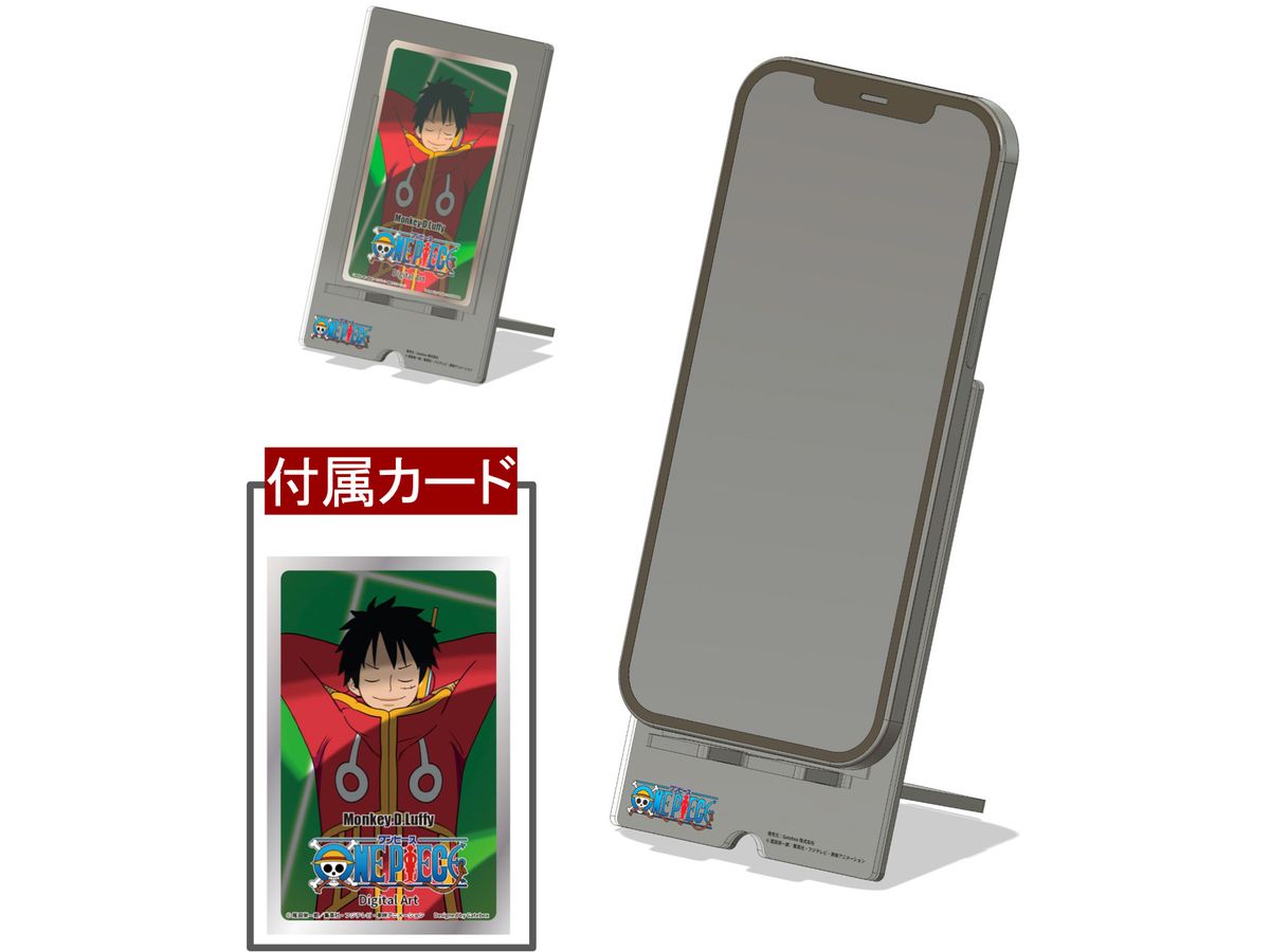 Digital Art Smartphone Stand Monkey D. Luffy